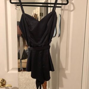 Free People intimates silk romper